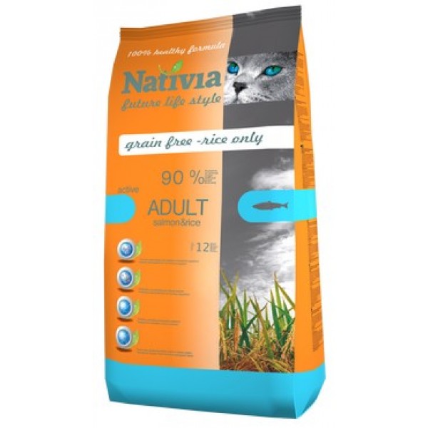Nativia Active - Salmon&Rice 10 kg